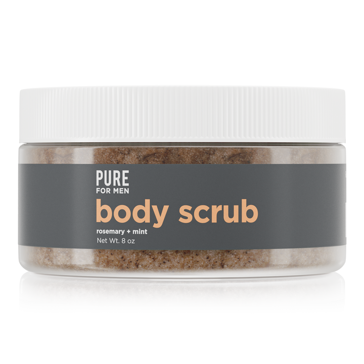 Pure for Men Bum and Body Scrub jar