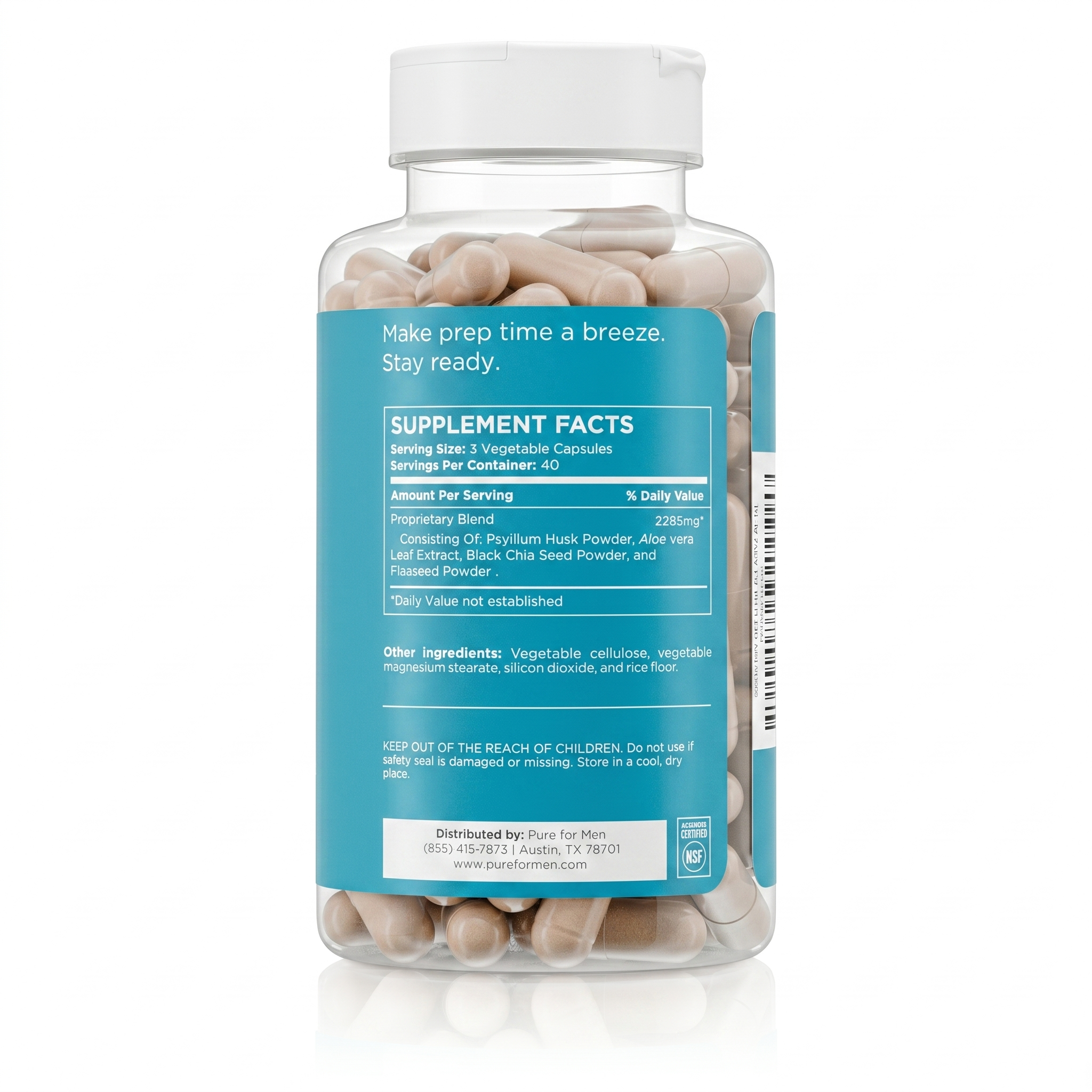 Stay Ready Fiber Capsules